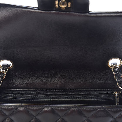 Chanel Lambskin Quilted Mini Rectangular Flap Black 8 of 11