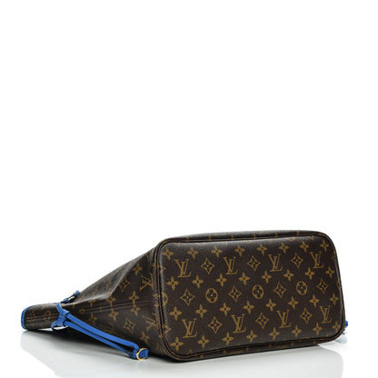 Louis Vuitton Monogram Articles de Voyage Ikat Neverfull MM Grand Blue 4 of 8