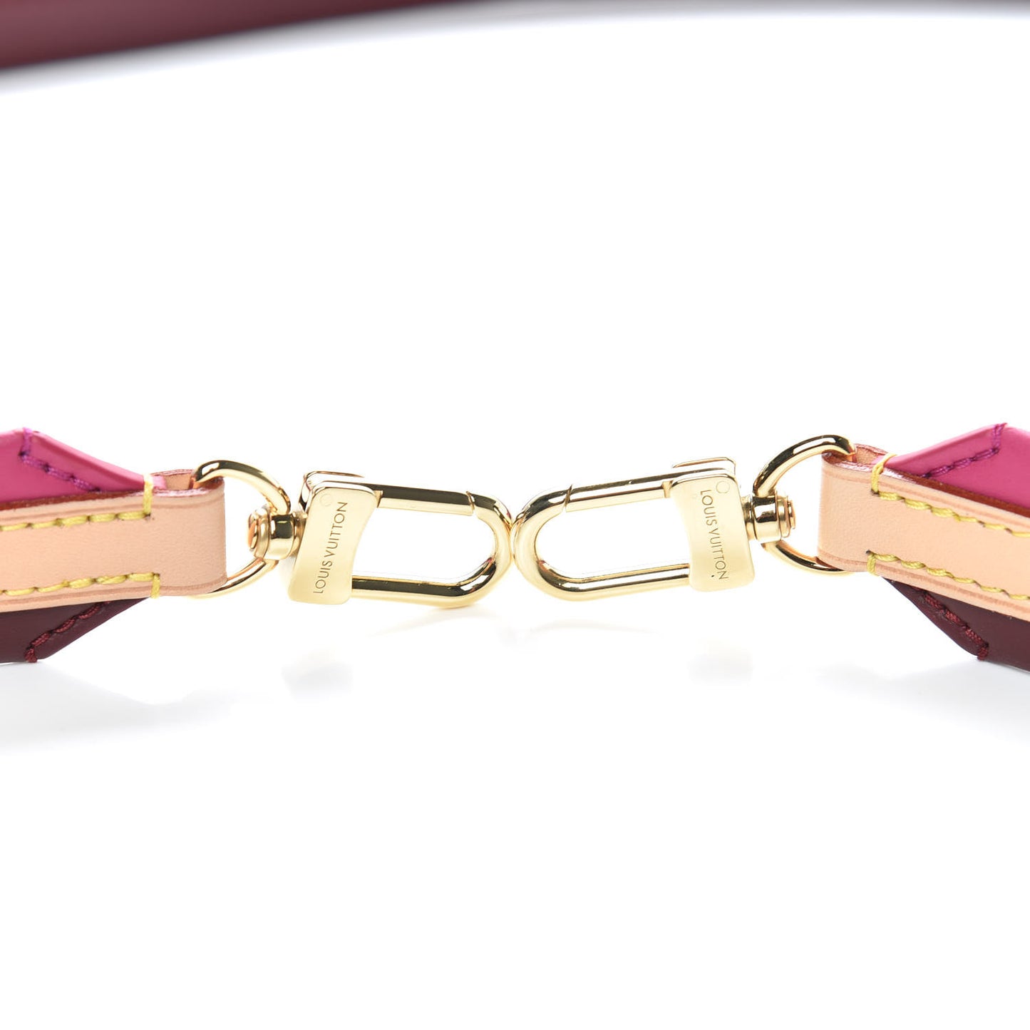 Calfskin Cluny BB Shoulder Strap Bordeaux Fuchsia