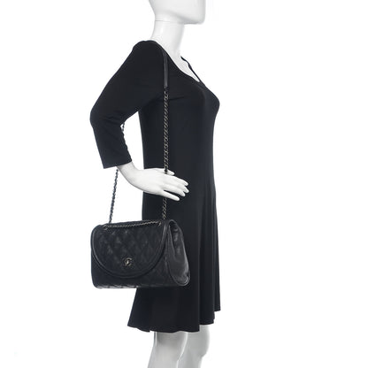 Chanel Caviar Double Stitch Medium Flap Black 2 of 11