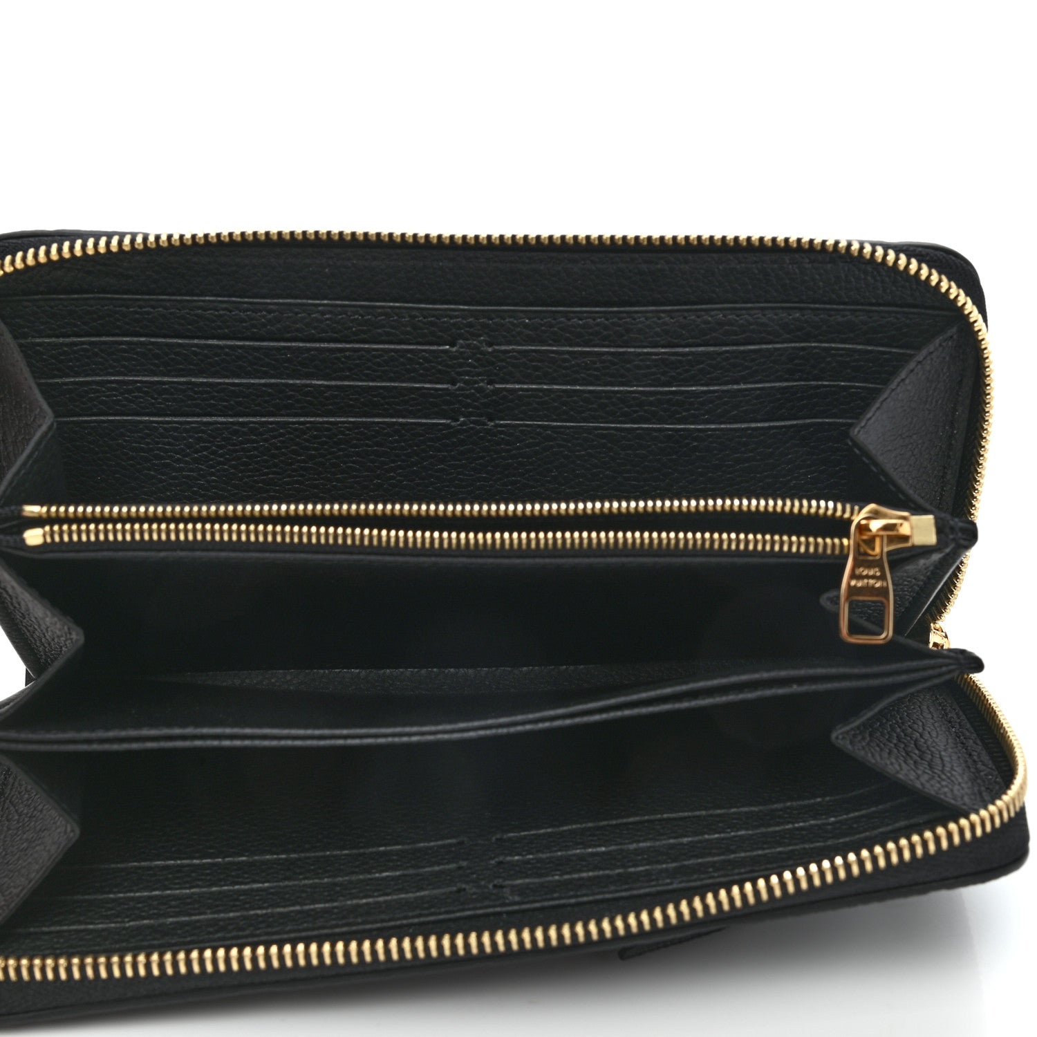 Louis Vuitton Empreinte Zippy Wallet Black 5 of 7