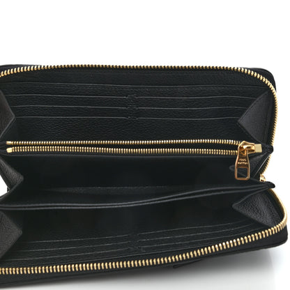 Louis Vuitton Empreinte Zippy Wallet Black 5 of 7