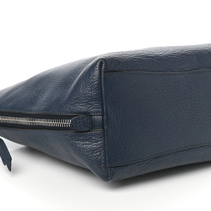 Prada Vitello Phenix Top Handle Bag Baltico 8 of 9
