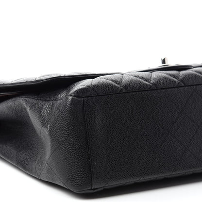 Chanel Caviar Quilted Maxi Double Flap Black 6 of 16