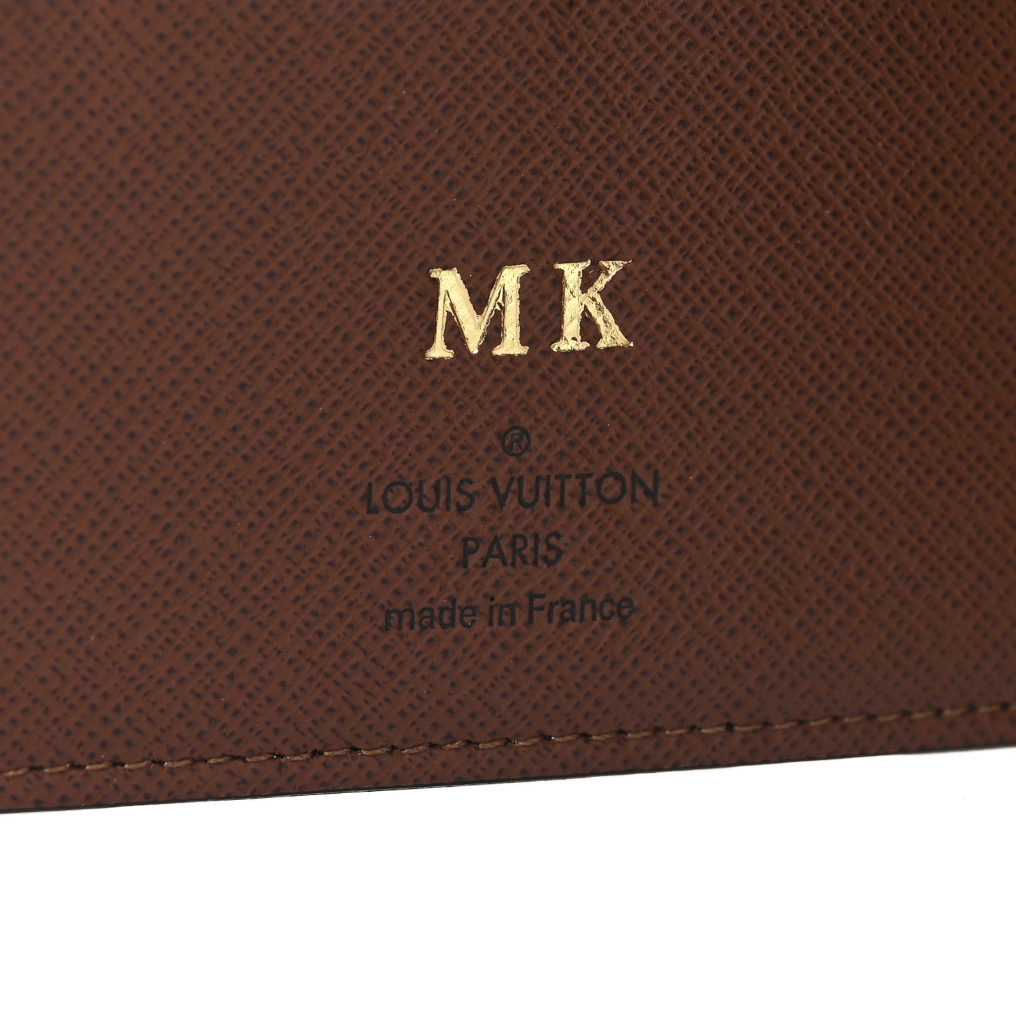Monogram Medium Ring Agenda Cover