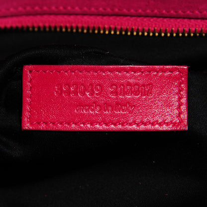 Saint Laurent Calfskin Classic Duffle 6 Fuchsia 8 of 8