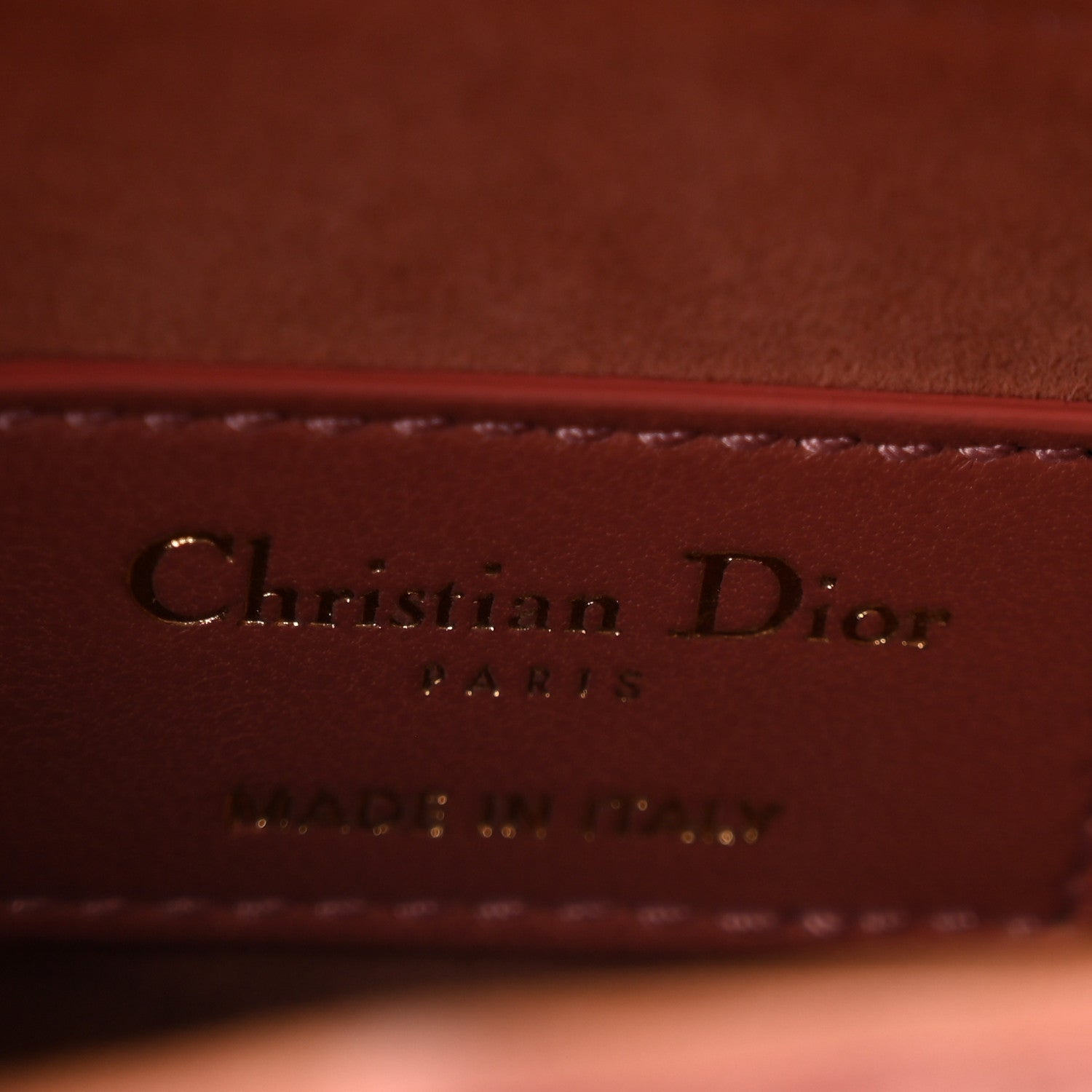Christian Dior Velvet Crystal Mini Saddle Bag Pink 6 of 10