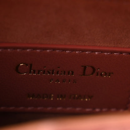 Christian Dior Velvet Crystal Mini Saddle Bag Pink 6 of 10