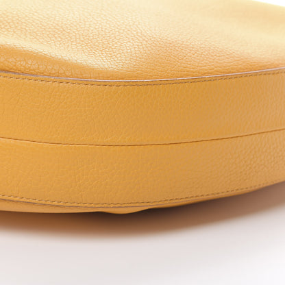 Celine Crisped Calfskin Medium Hobo Bag Saffron 11 of 16