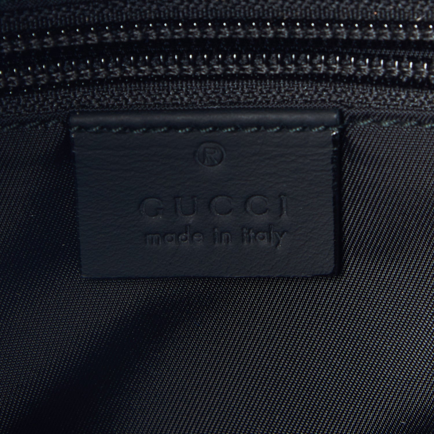 Gucci Guccissima Classic Backpack Black 8 of 9