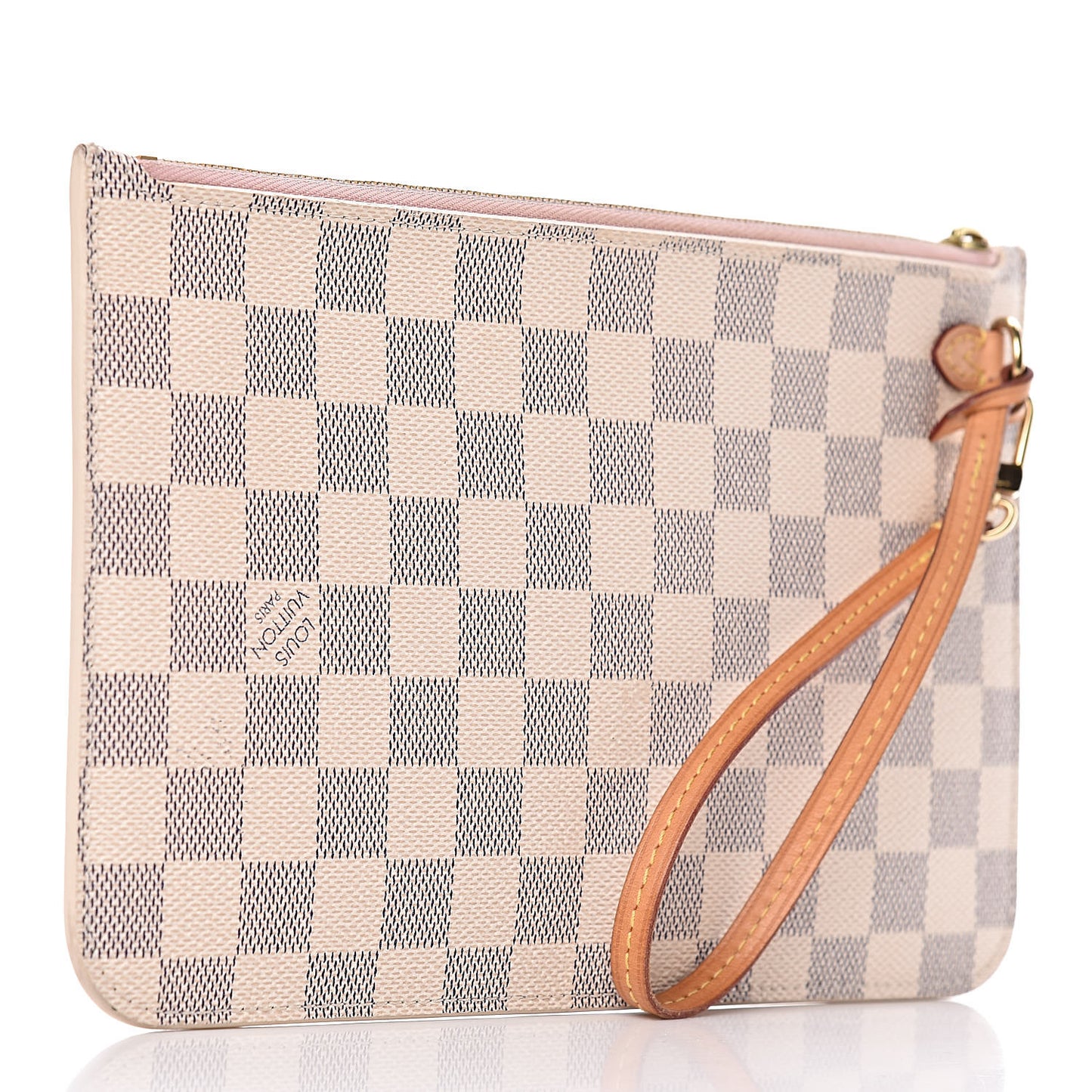 Damier Azur Neverfull MM GM Pochette Rose Ballerine