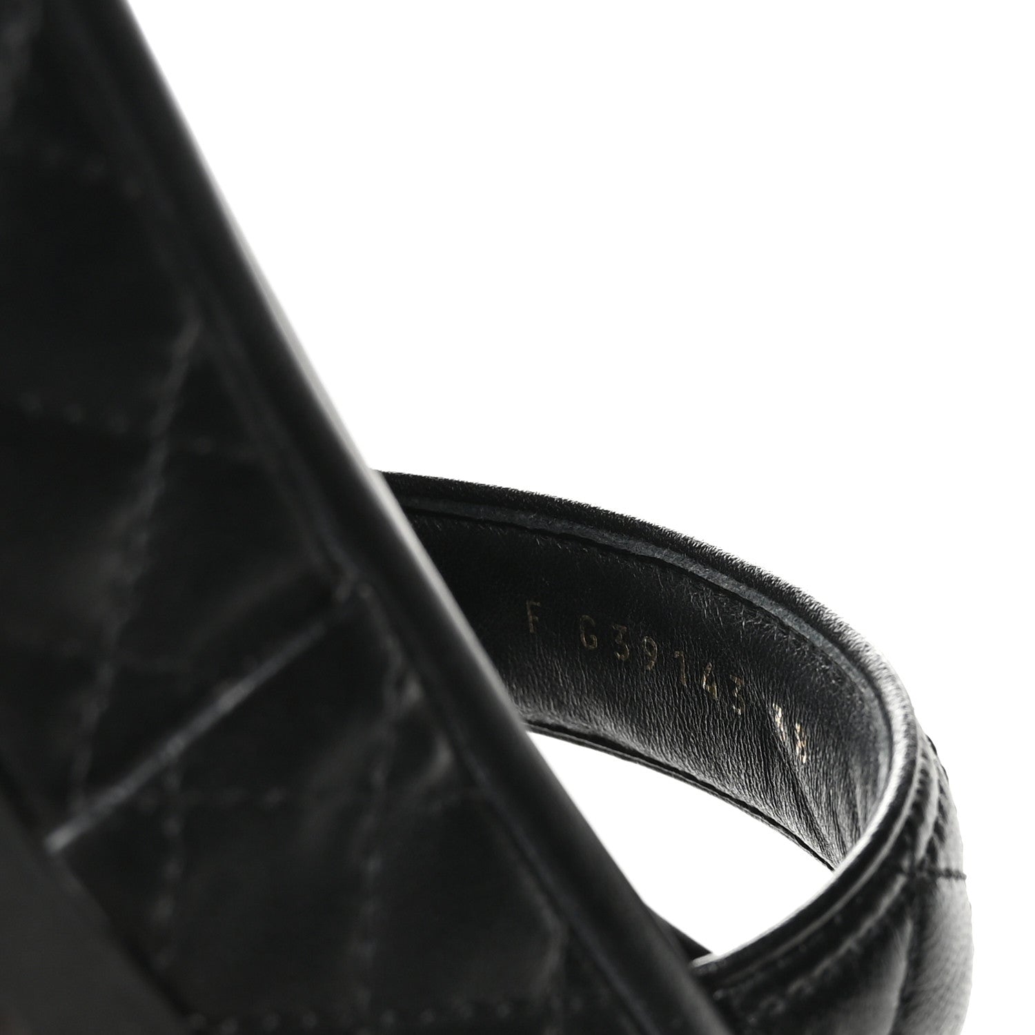 Chanel Lambskin Quilted Platform Sandals 38 Black 8 of 9