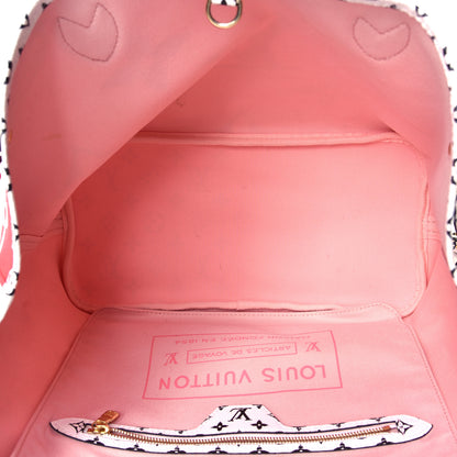 Louis Vuitton Monogram Giant Neverfull MM Rouge 4 of 4