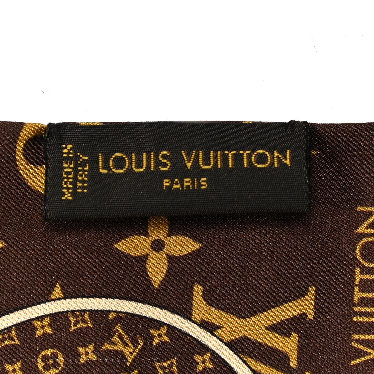 Louis Vuitton Silk Monogram Trunks Bandeau 3 of 3