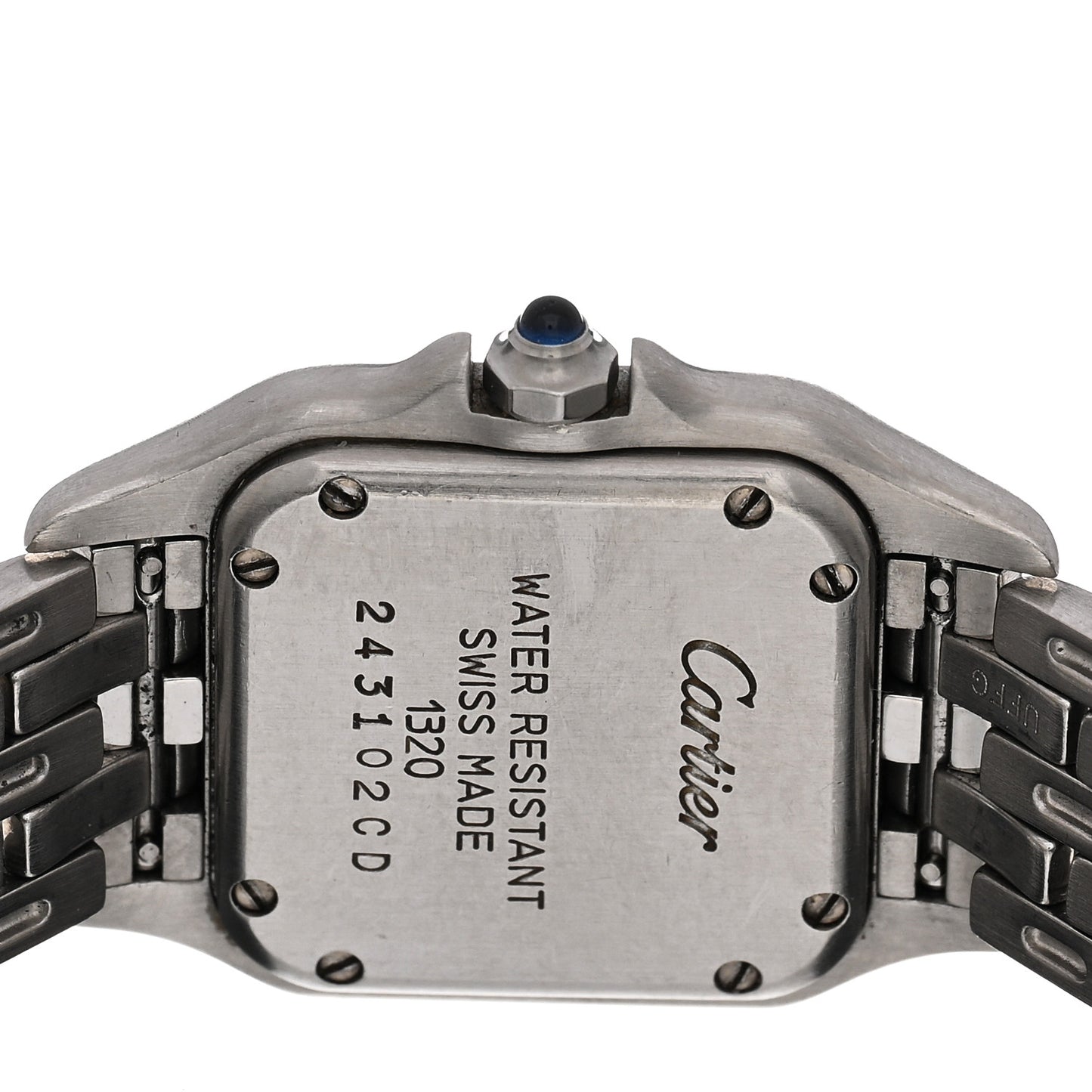 Stainless Steel 22mm Panthere Quartz Watch