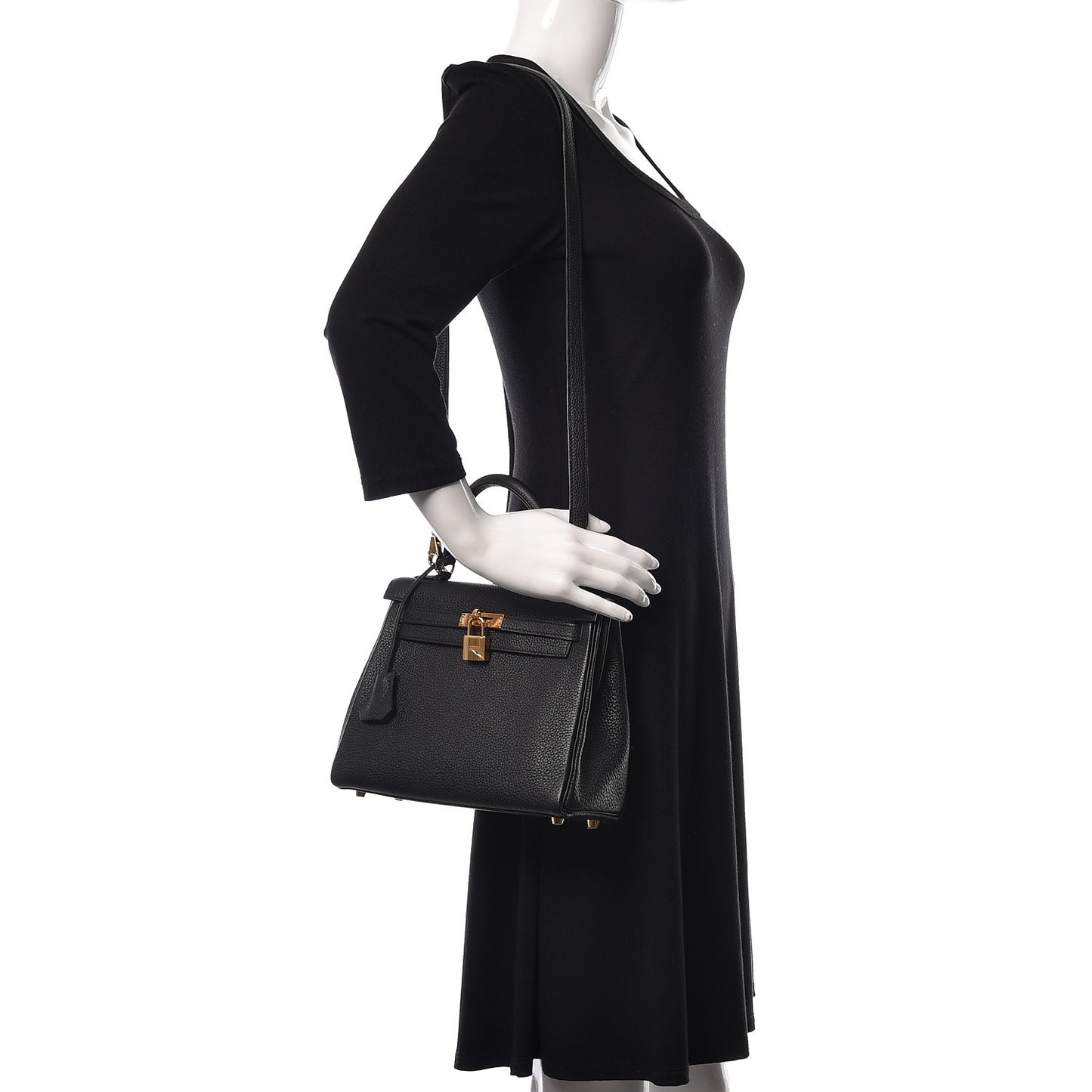 Togo Kelly Retourne 25 Black