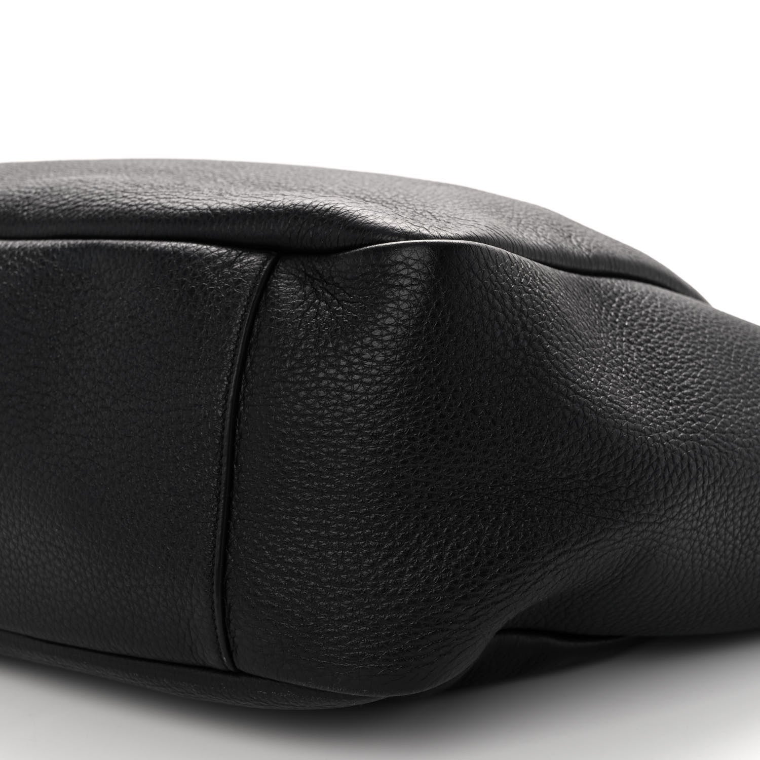 Saint Laurent Grained Deerskin Bea Tote Black 9 of 9