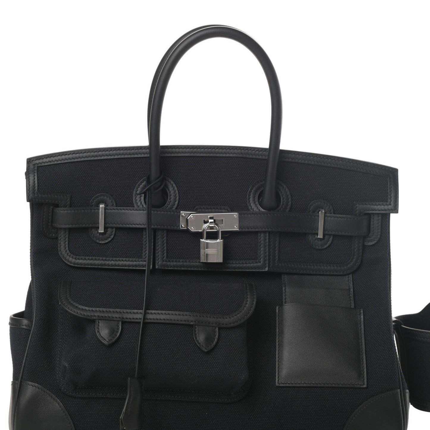 Goeland Toile Swift Cargo Birkin 35 Black