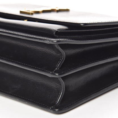 Saint Laurent Calfskin Medium Monogram Sunset Black 9 of 17