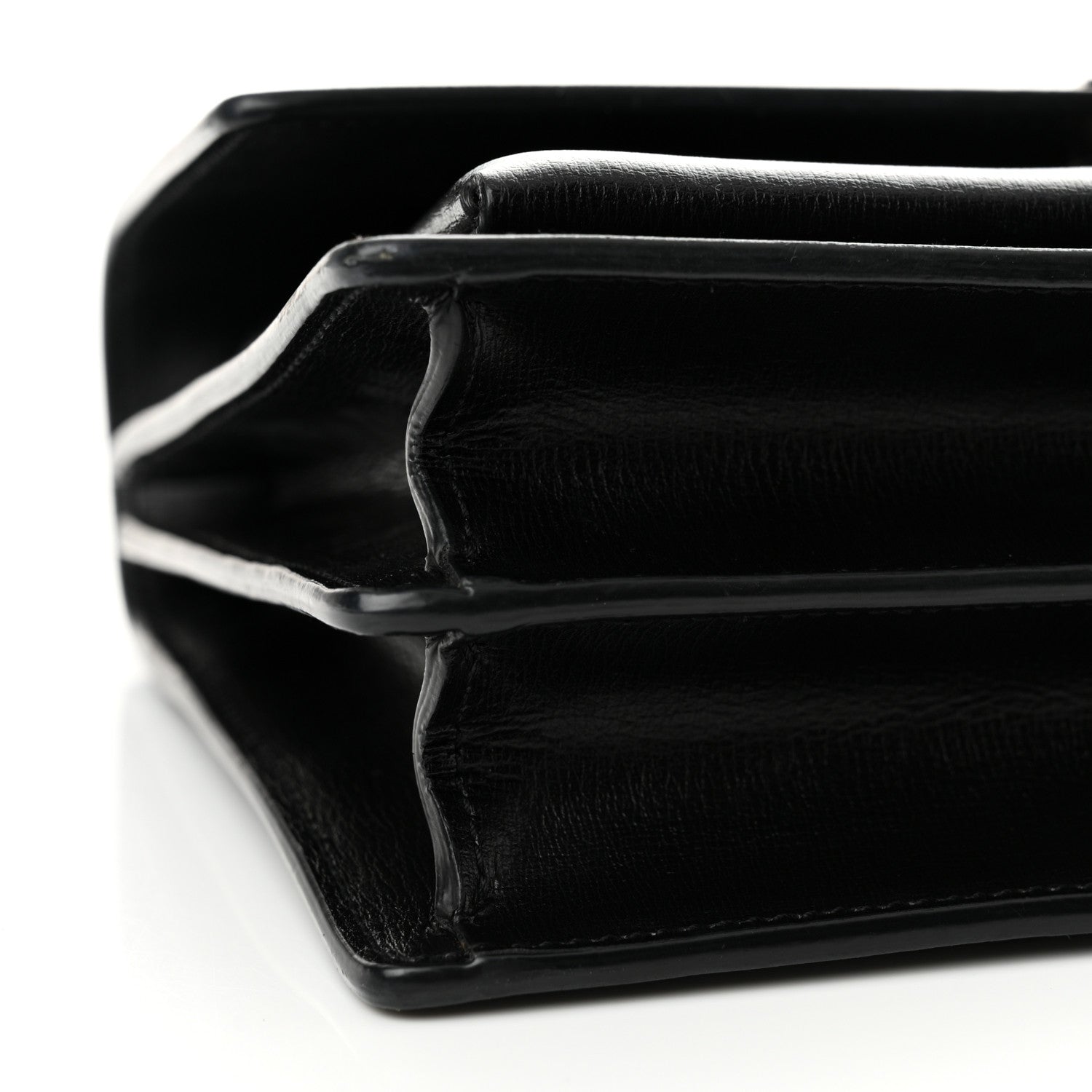 Saint Laurent Calfskin Medium Monogram Sunset Black 9 of 14