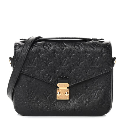 Louis Vuitton Empreinte Pochette Metis Black 1 of 9