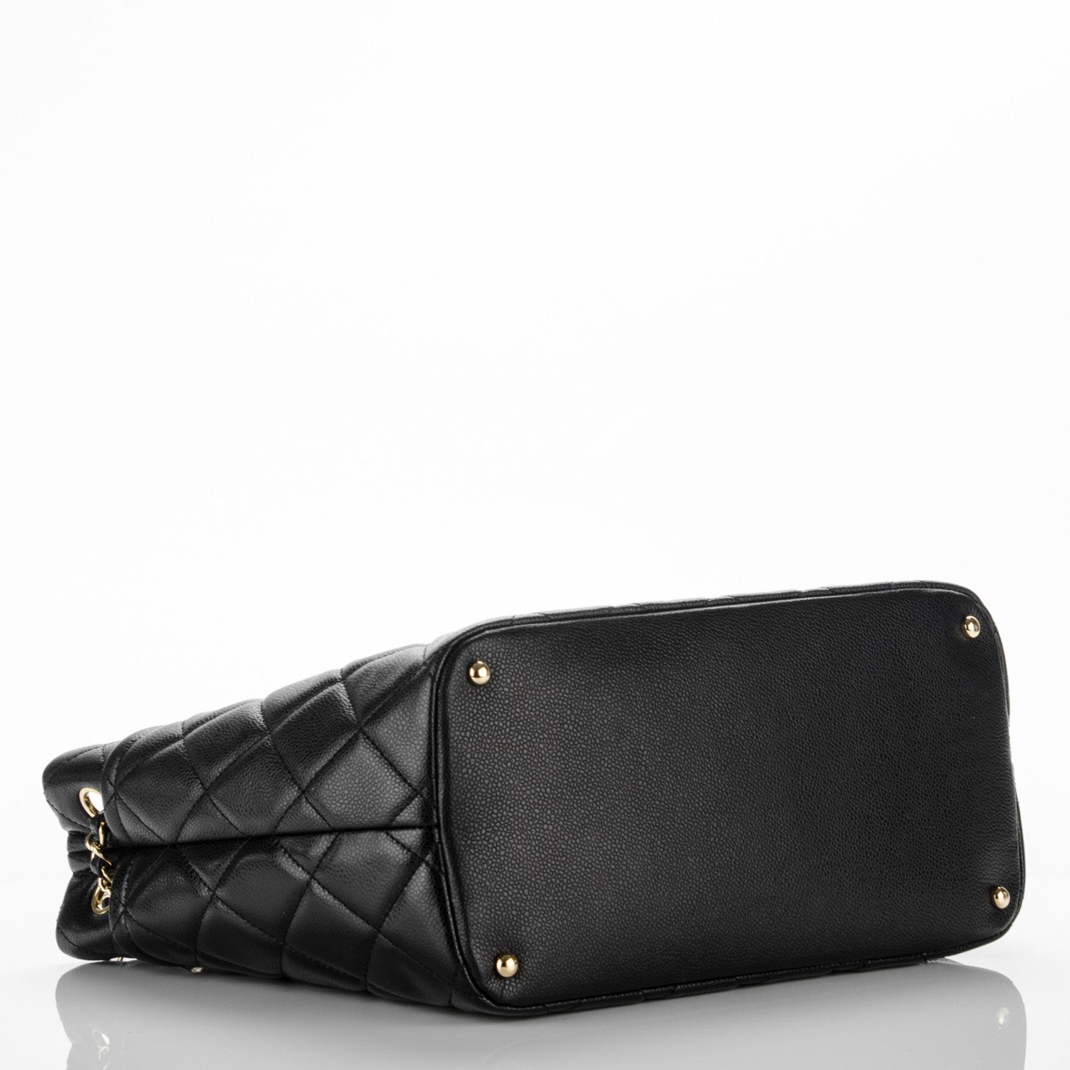 Chanel Caviar Quilted Timeless CC Soft Tote Black 4 of 7