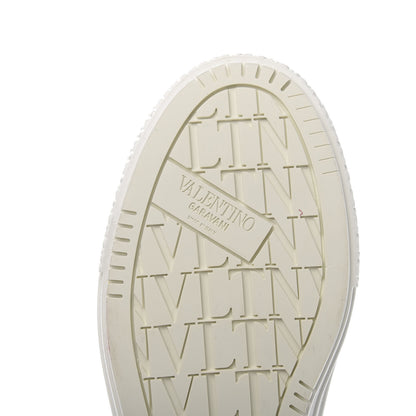 Valentino Garavani Patent Calfskin Womens Giggies Low Top Sneakers 40 White 8 of 10