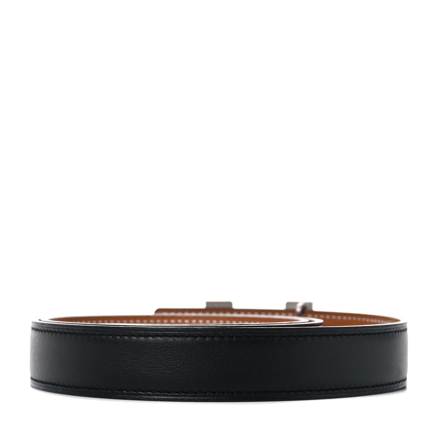 Hermes Swift Epsom 24mm Mini Constance H Belt 80 Black Gold 2 of 4