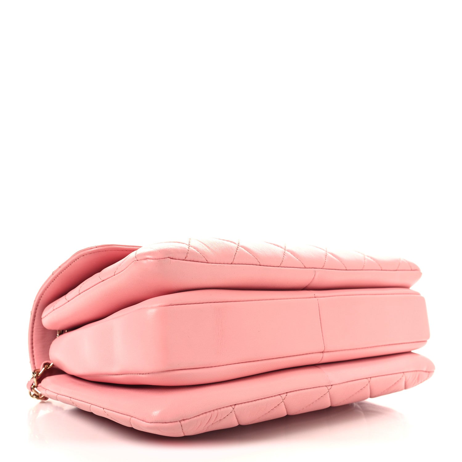 Chanel Lambskin Quilted Medium Trendy CC Flap Dual Handle Bag Pink 4 of 12