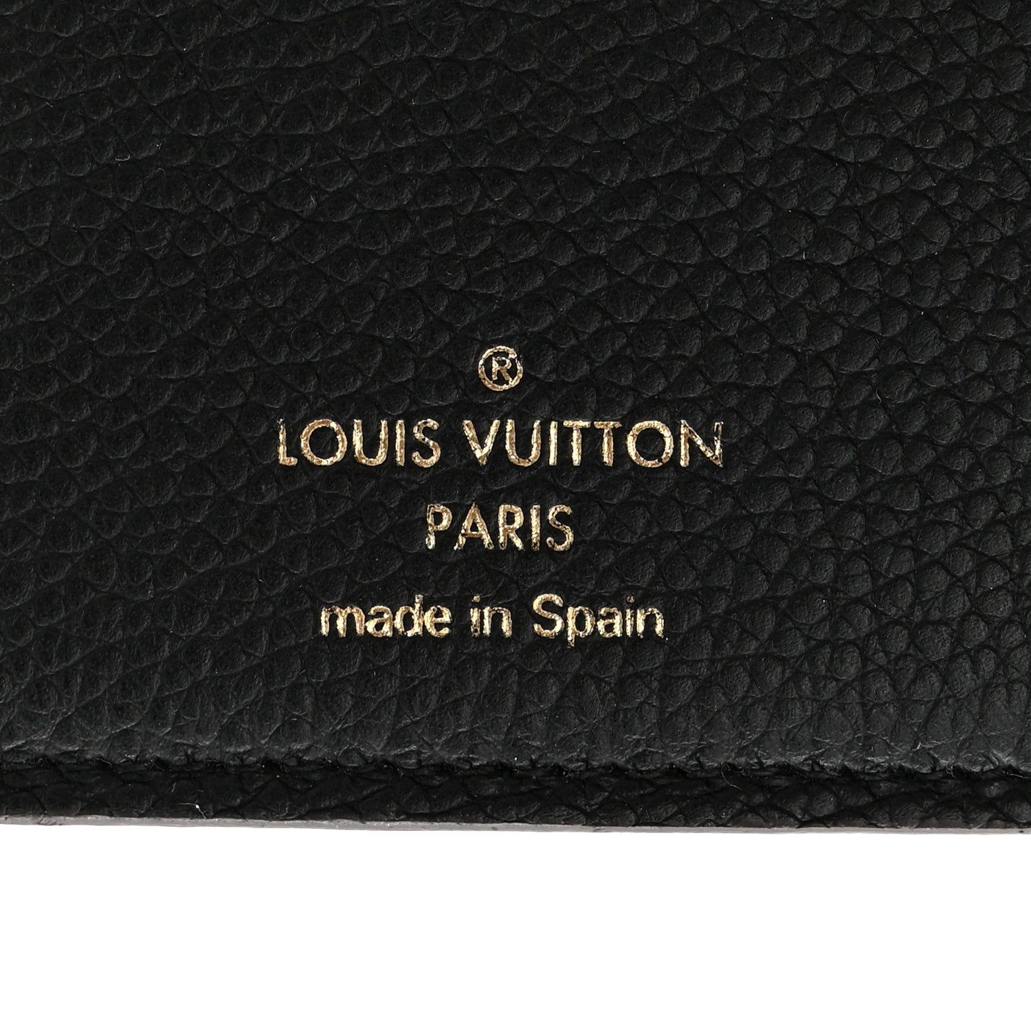 Louis Vuitton Monogram Pallas Compact Wallet Black 6 of 6