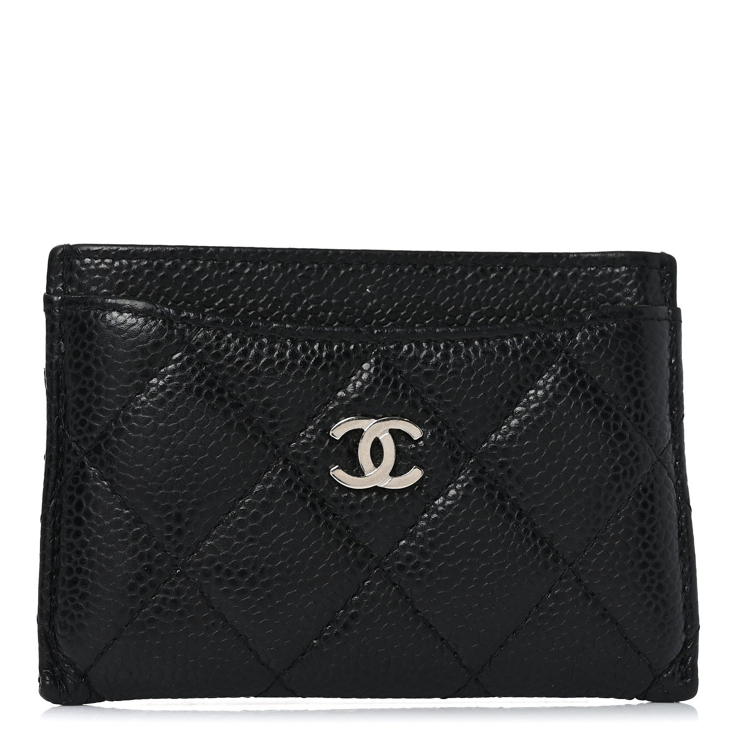 Chanel Caviar Quilted Card Holder Black 1 of 7