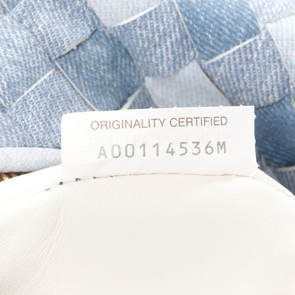 Bottega Veneta Nappa Denim Effect Intrecciato Mini Jodie Denim 9 of 12