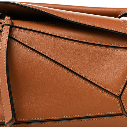 Loewe Calfskin Mini Puzzle Bag Tan 8 of 10