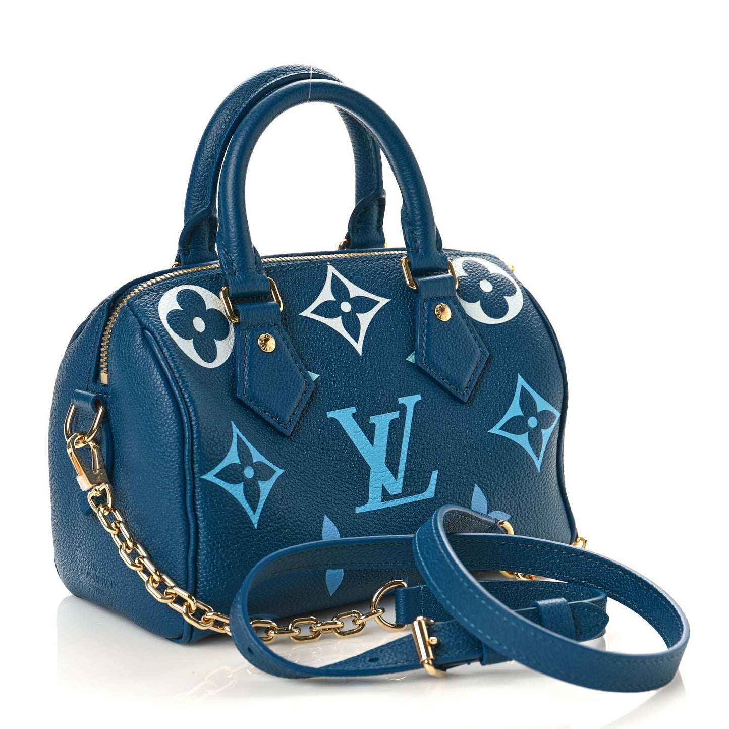 Empreinte Monogram Giant Speedy Bandouliere 20 Degrade Blue