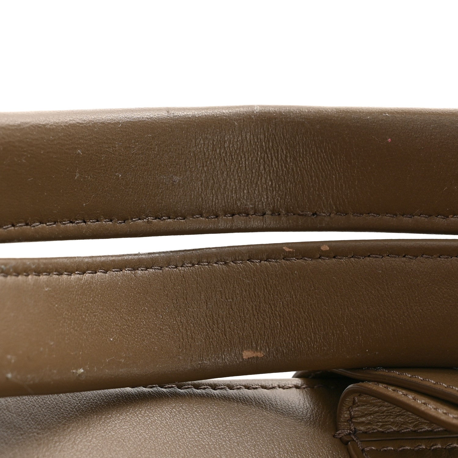 Chloe Calfskin Medium Woody Tote Army Green 12 of 13