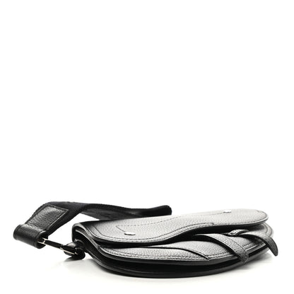Christian Dior X KAWS Grained Calfskin Saddle Wristlet Black 4 of 6