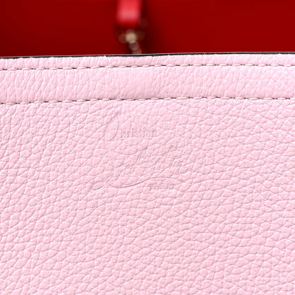 Christian Louboutin Calfskin Spiked Small Cabarock Shopper Tote Poupee 6 of 13