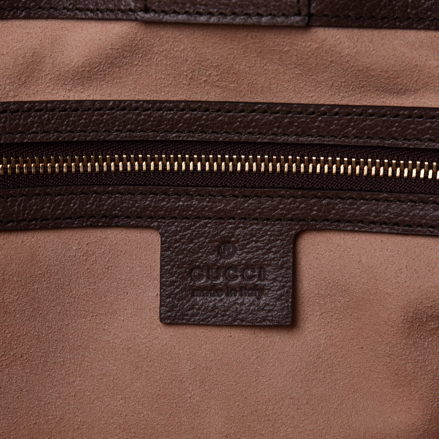 Gucci GG Supreme Monogram Medium Ophidia Shopping Tote Brown 2 of 5