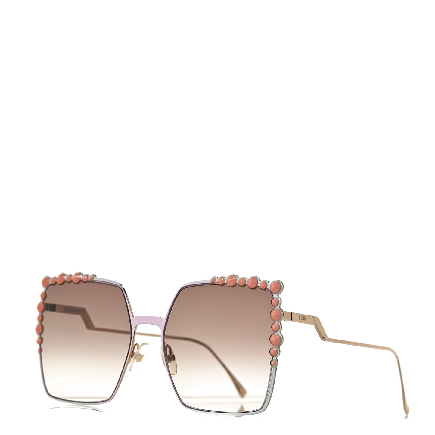 Square Dots Sunglasses FF 0259/S Gold