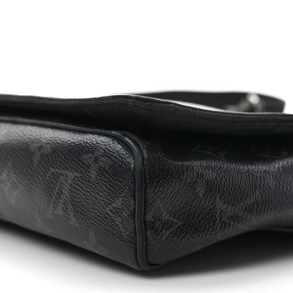 Louis Vuitton Monogram Eclipse District PM Black 7 of 11