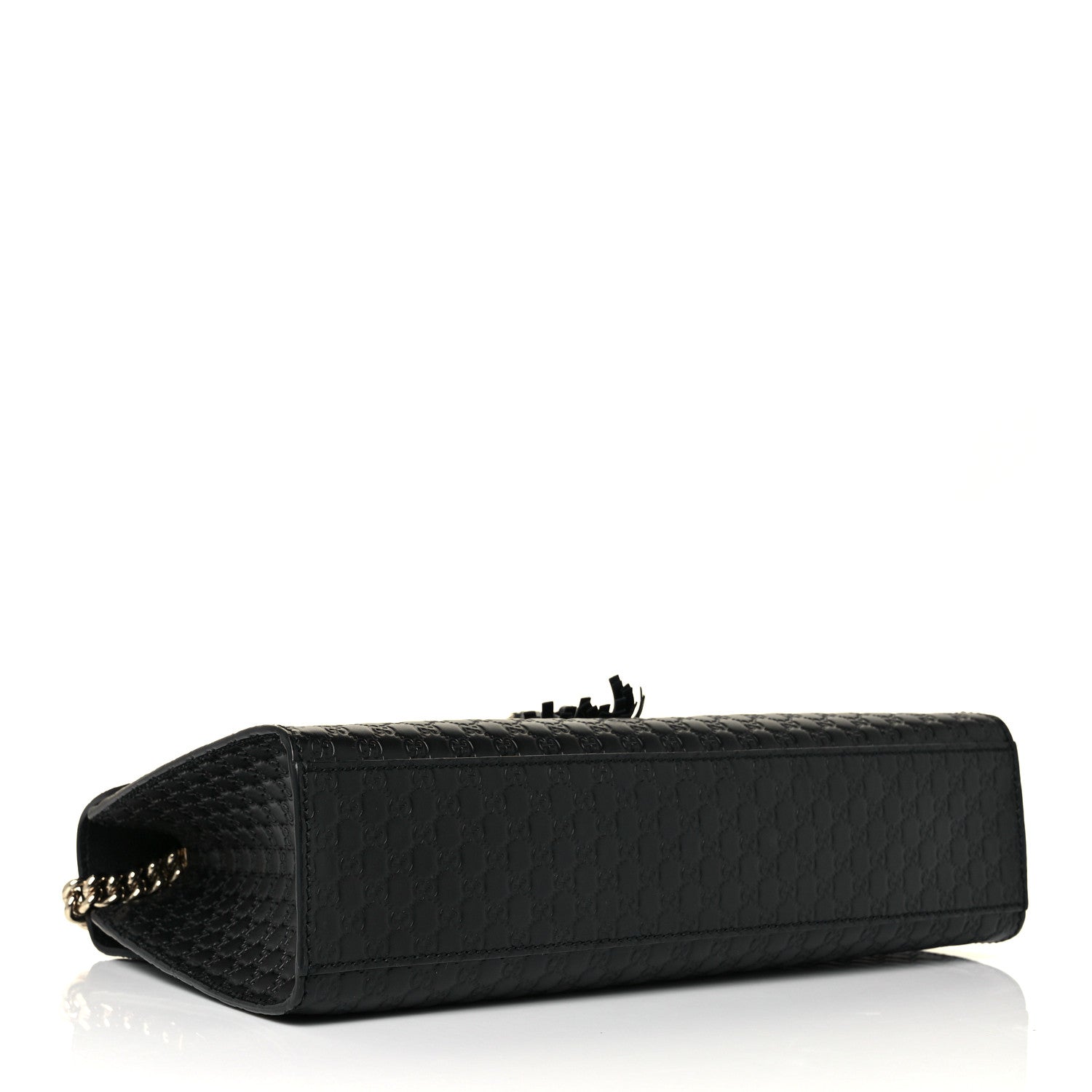 Gucci Microguccissima Medium Emily Chain Shoulder Bag Black 6 of 21