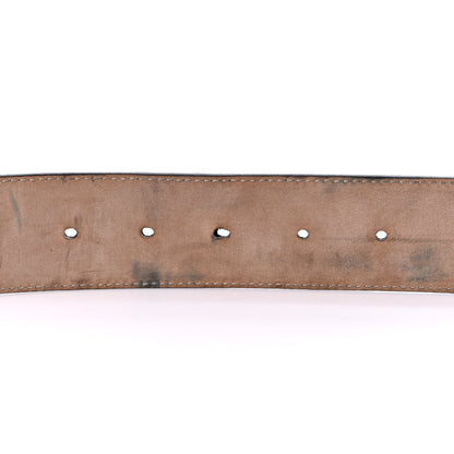 Gucci Imprime Monogram Interlocking G Belt 90 36 Black 5 of 8