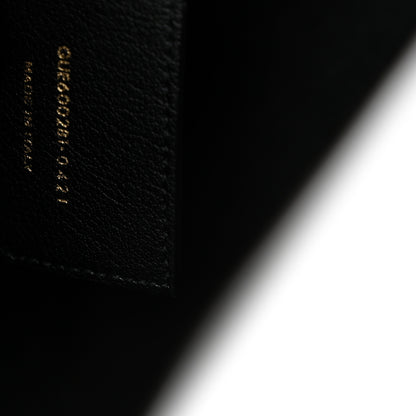 Saint Laurent Calfskin Large Shopping Tote Black 8 of 15