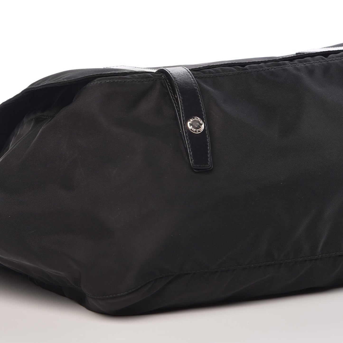 Nylon Vela Sport Messenger Bag Black