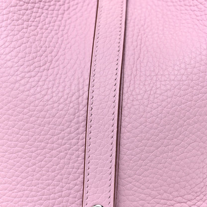Hermes Taurillon Clemence Picotin Lock 18 PM Mauve Sylvestre 7 of 10