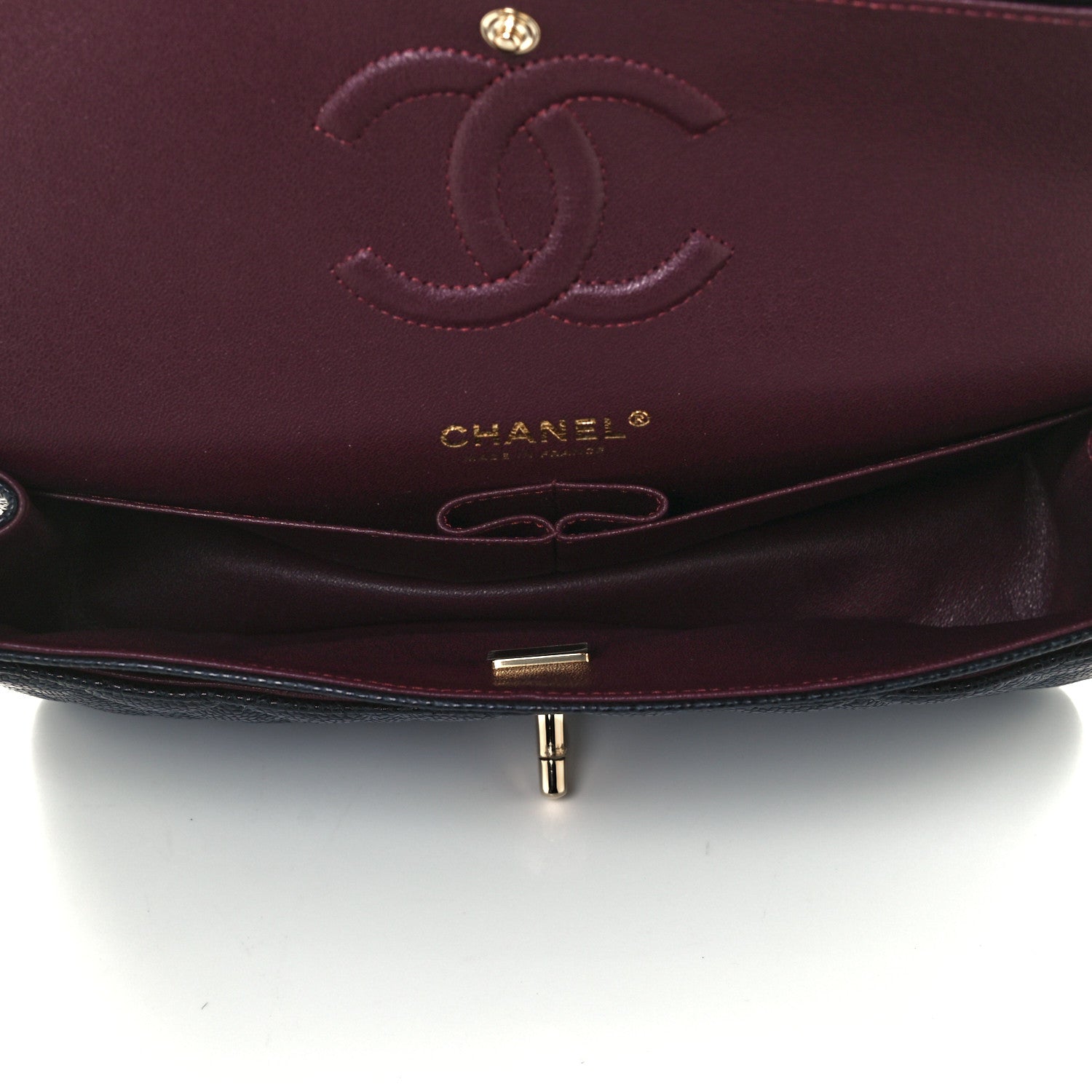 Chanel Caviar Quilted Medium Double Flap Black 4 of 11