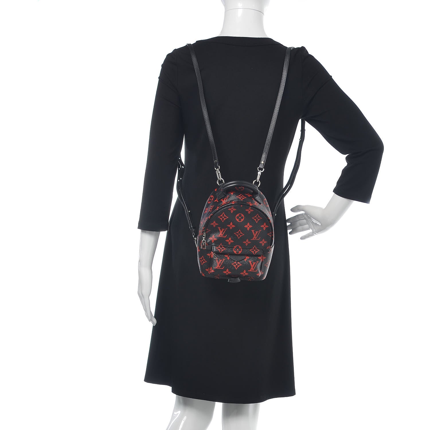 Louis Vuitton Monogram Infrarouge Palm Springs Backpack Mini 2 of 11
