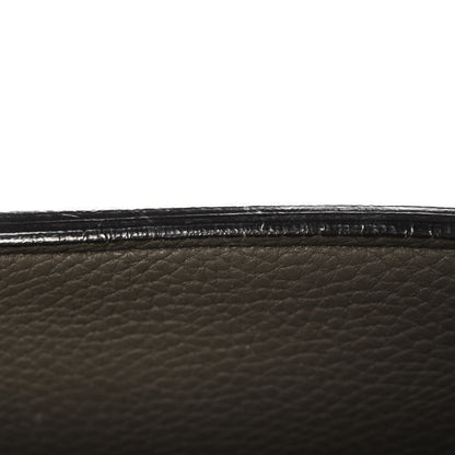 Celine Crisped Calfskin Small Tie Knot Tote Dark Khaki 22 of 39
