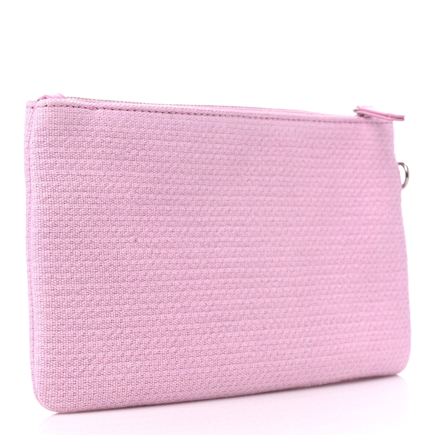 Mixed Fibers Small Deauville Pouch Pink