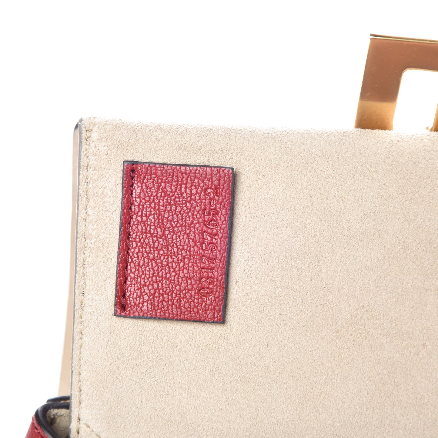 Grained Lambskin Mini Drew Shoulder Bag Intense Red